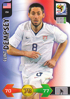 Clint Dempsey USA Panini 2010 World Cup #345